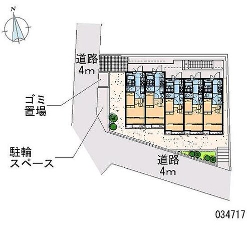 レオパレスＣｏｓｍｏｓの物件間取画像